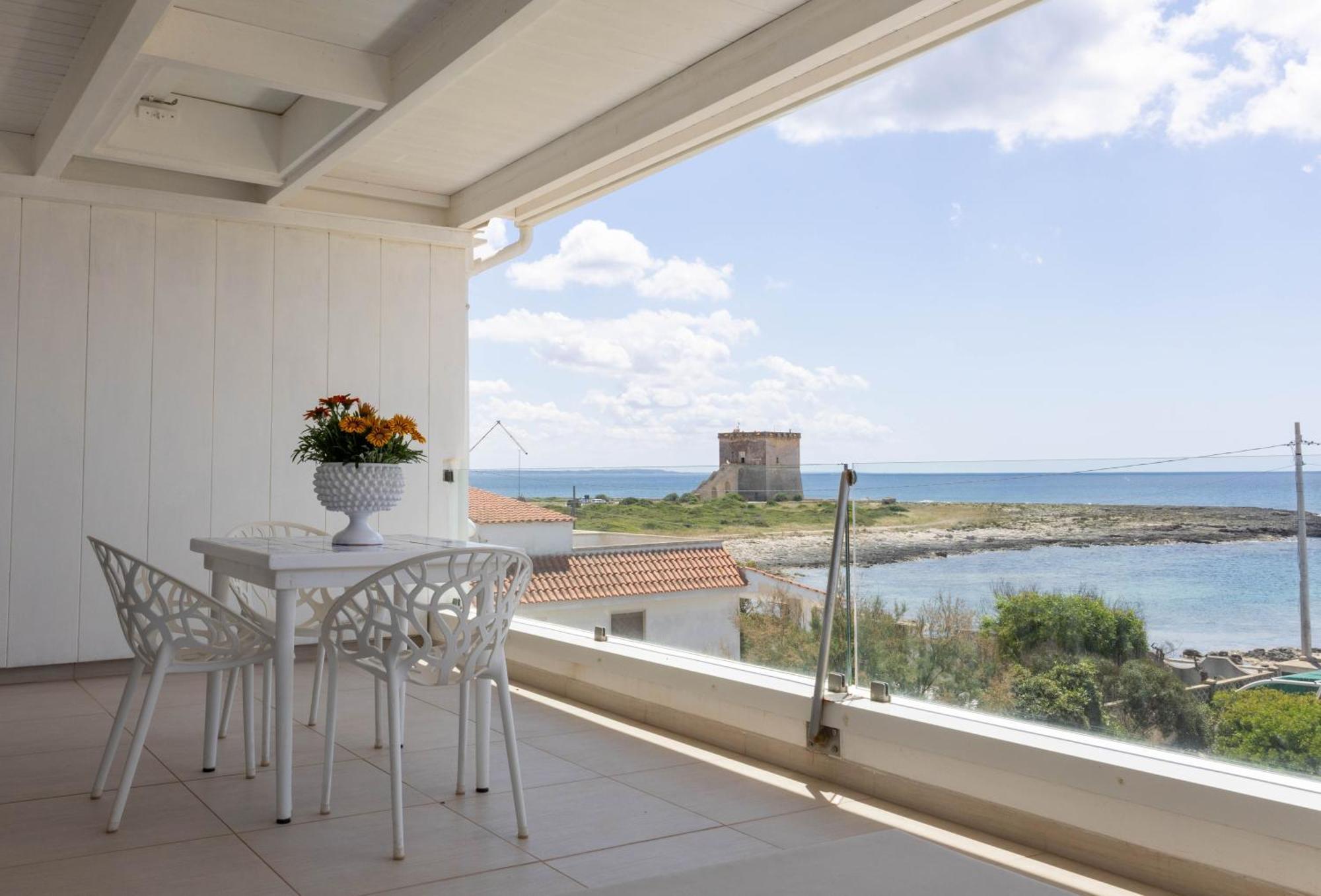 Casa Dansoda Sul Mare Torre Lapillo Kültér fotó
